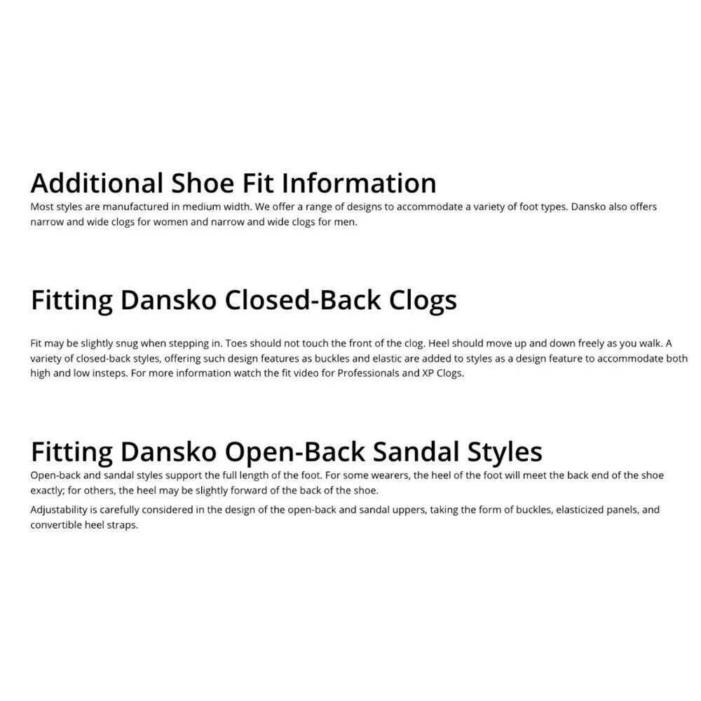 NEW Dansko Theresa Leather Comfort Sandals